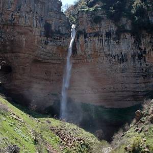 Vodopád v údolí Kadyša