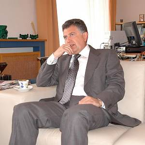 Jeho excelence velvyslanec ČR v Libanonu Jan Čížek