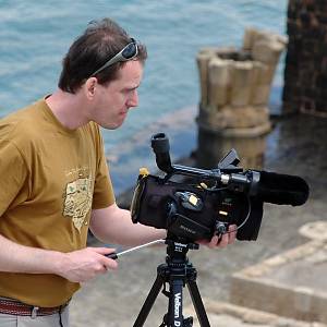 Sajda - Honza natáčí na Mořském hradě