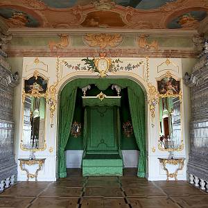 Rundāle - zámek, ložnice vévody