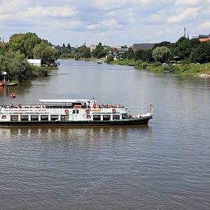 Vratislav - lodě na Odře