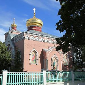 Daugavpils - starověrecká modlitebna Narození Přesvaté bohorodička a sv. Mikuláše