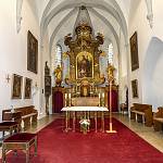 Český Brod - kostel sv. Gotharda, presbytář (2020)