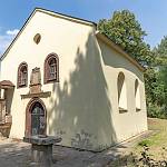 Český Brod - kostel Nejsvětější Trojice, pohled od jihozápadu (2018)