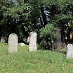 Kolín - starý židovský hřbitov, náhrobky z 1. poloviny 19. století  (2012)