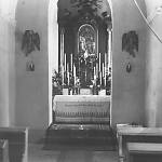 Kolín - zaniklá kaple P. Marie Sedmibolestné, oltář (1940, SOkA Kolín)