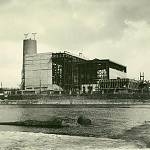 Kolín - tepelná elektrárna, v době výstavby (SOkA Kolín, 1931)