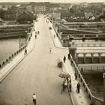 Kolín - Masarykův most (Jan Kubrt kolem roku 1930, SOkA Kolín)