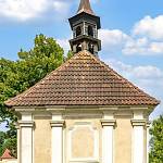 Poboří - kaple sv. Gotharda, východní průčelí (2018)