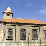 Plaňany - bývalá synagoga, jižní průčelí (2024)