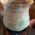 Ohaře - archeologické nálezy, nádoba kultury zvoncových pohárů z pozdní doby kamenné (2008)
