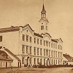 Kolín - obchodní akademie (SOkA Kolín, kolem roku 1900)