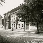 Kolín - ulice Politických vězňů, domy čp. 64 a 13 (kolem roku 1920, SOkA Kolín)