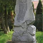 Malotice - památník padlým v 1. světové válce (2017)