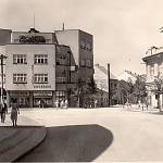 Kolín - pohled do Veltrubské ulice (1937)