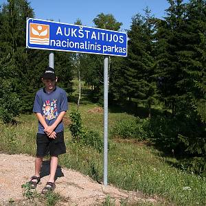 Mára u vstupu do Aukštaitského národního parku