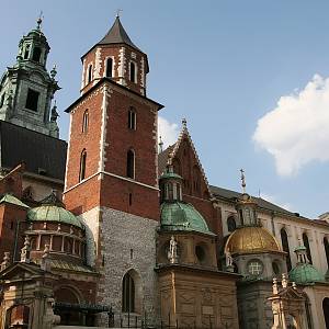 Krakov, katedrála na Vavelu