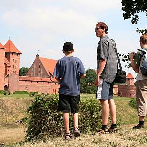 Malbork, u hradu