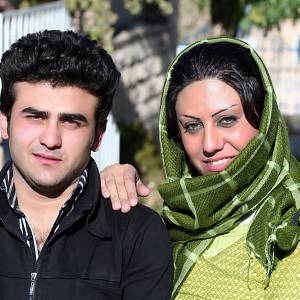 Mladí Íránci na výletě 