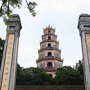 Stupa pagody Thien Mu (Pagoda Vládkyně nebes)