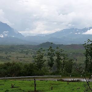 Hory v centrálním Laosu cestou do Luang Prabangu