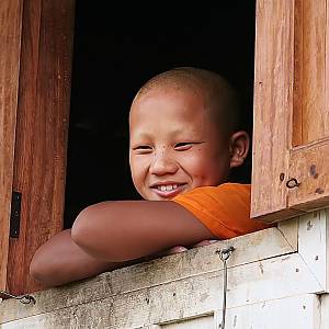 Muang Khoun, mnich (novic)