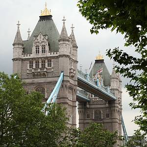 Tower bridge z hradeb Toweru