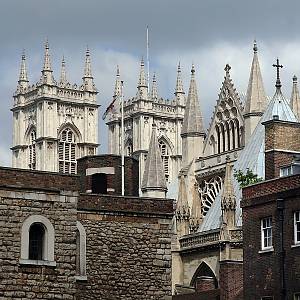 Pohled na Westminsterské opatství