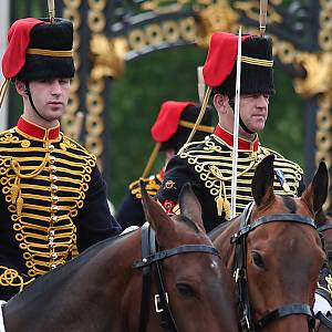 Z nácviku Trooping the colour