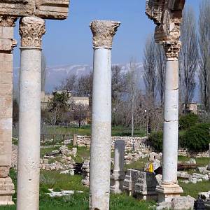 Baalbek, kolonáda