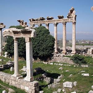 Baalbek, kolonáda