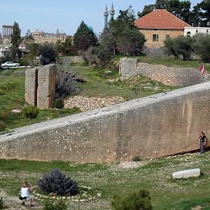 Baalbek - jižní kámen (kámen těhotné ženy)