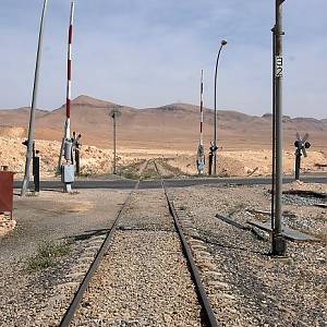 Železniční trať pro nákladní vlaky z Damašku do Tadmuru (Palmýry)