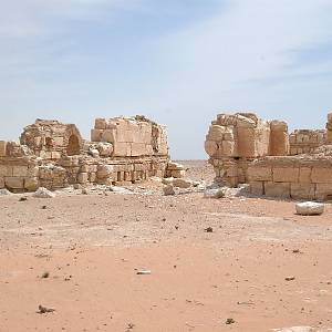 Pouštní zámek kasr al-Hayr al-Gharbi