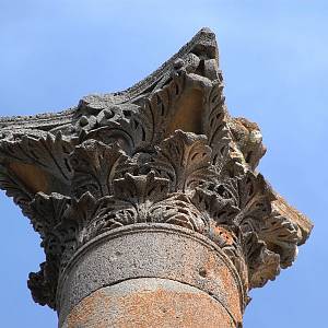 Šahba - antická Filippopolis, hlavice sloupu