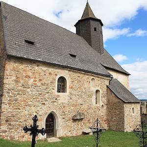 Kleinzwettl - kamenná krása zdejšího kostelíka