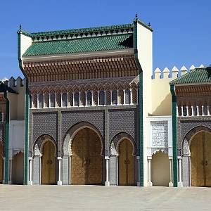 Fés - královský palác Dar el-Makhzen