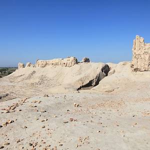 Gyjaur Kala - vstupní část hradu