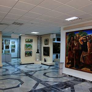 Nukus - muzeum I. V. Savitského, galerie ruské avantgardy