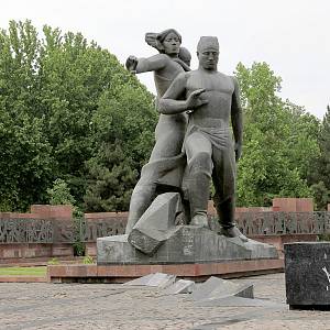 Taškent - pomník chrabrosti