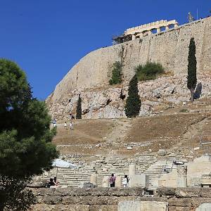 Jižní hradby Akropole