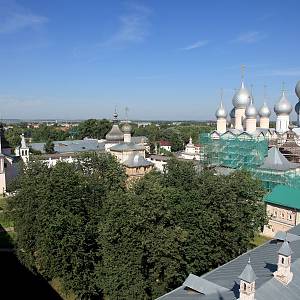 Rostov Veliký - Rostovský kreml z Vodní bašty