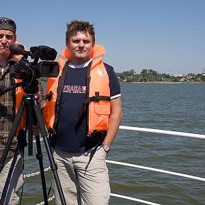 Rostov Veliký - při natáčení z plavby po jezeře Nero