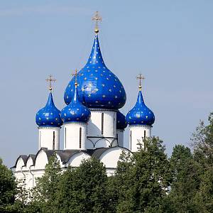Suzdal - suzdalský kreml, chrám Narození Panny Marie (Рождества Пресвятой Богородицы)