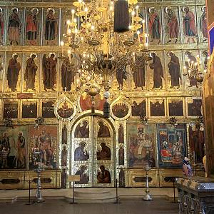 Suzdal - suzdalský kreml, interiér chrámu Narození Panny Marie (Рождества Пресвятой Богородицы)