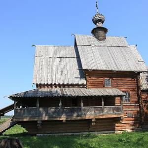 Suzdal - suzdalský kreml, dřevěný chrám sv. Mikuláše