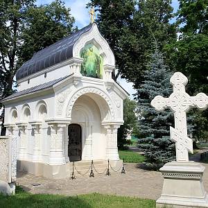 Suzdal - klášter sv. Eutýnia Suzdalského (Спасо-Евфимиев монастырь), hrobka rodiny Požárských