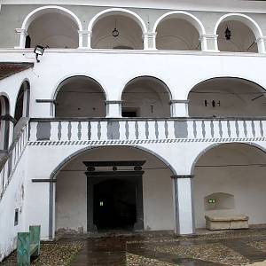 Hrad Varaždin - nádvoří