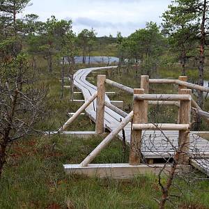 Národní park Ķemeri - povalové chodníky