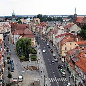 Środa Śląska (Slezská Středa) - hlavní náměstí